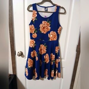 Agnes & Dora Blue Floral Sundress for Casual Occasions